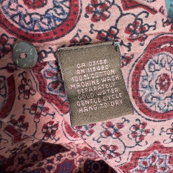 April Cornell Women's Sleeveless Floral Maxi Dress Large Bohemian Country - Picture 4 of 12